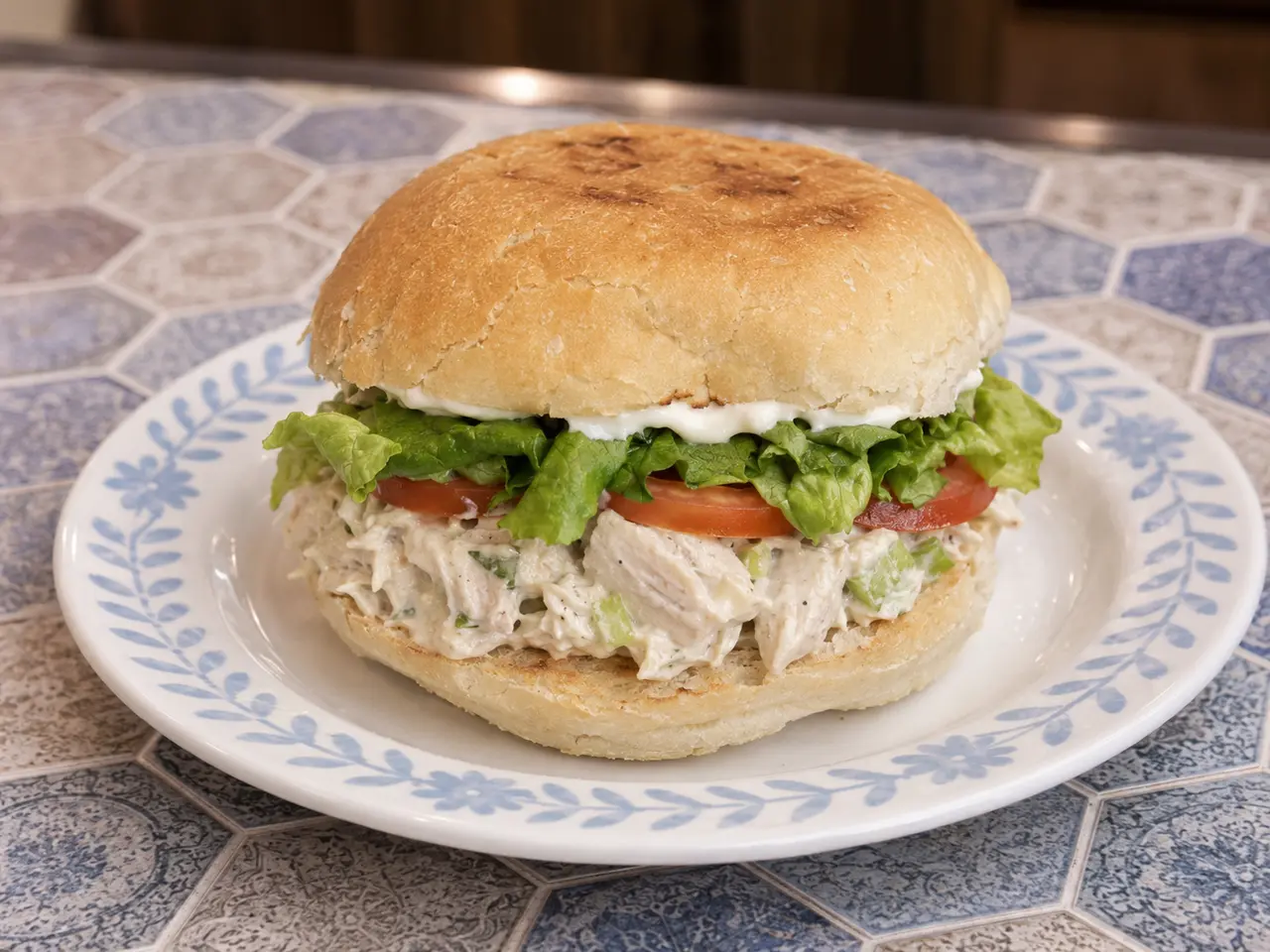 Chicken salad sandwich