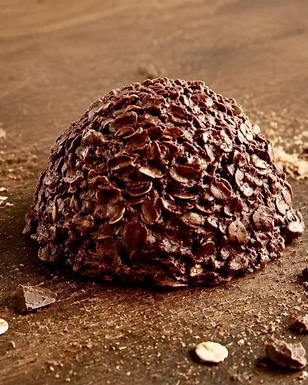 One chocolate coconut haystack