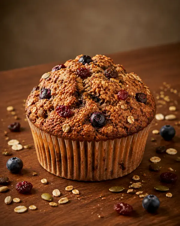 High fibre fruit extreme muffin
