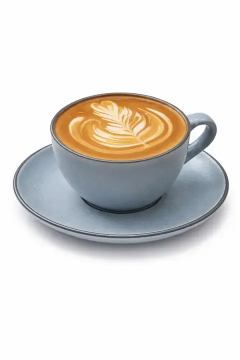 Handcrafted latte